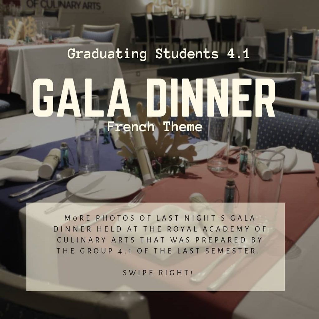 Gala Dinner 4.1 – February 2019