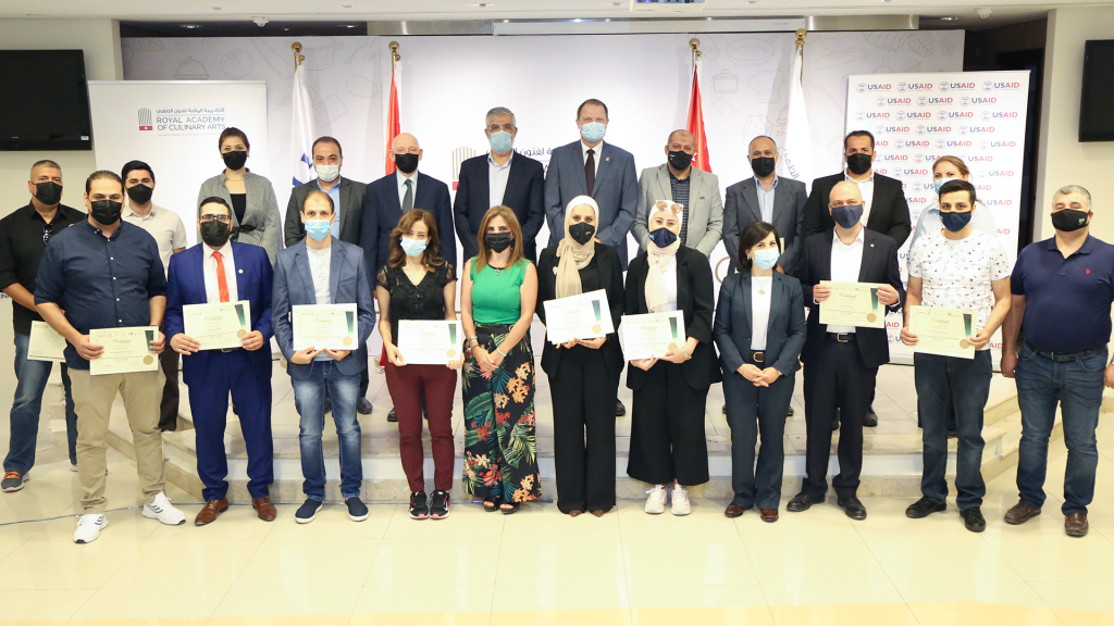 Graduation ceremony on completing the “Food Safety Implementation And Inspection Guidelines”