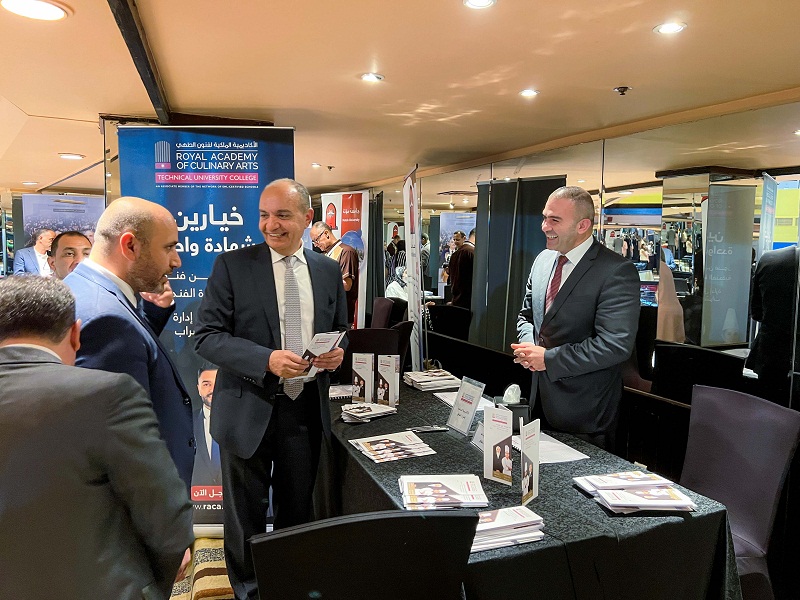 RACA Participates in the First Jordanian Exhibition for Jordanian Universities in Cairo